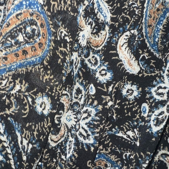 Free People Cropped Paisley Blouse - Picture 4 of 4